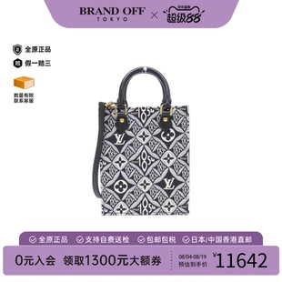 中古LV路易威登女包A级95新Petite Sac Plat斜挎包BRANDOFF正品