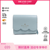 fold 中古Kate Spade凯特丝蓓女B级9新Bi wallet双折钱包短钱包