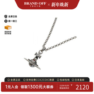中古Vivienne Westwood薇薇安男S级99新necklace项链不锈钢项链
