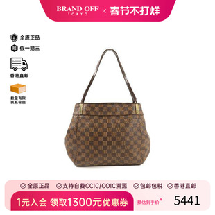 中古LV路易威登女包B级9新Shoulder bag涂层/防水帆布单肩包HK
