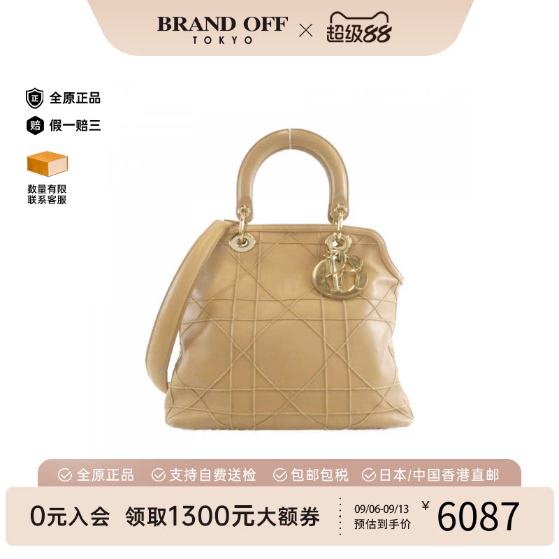 迪奥B级9新菱格斜挎女包图片