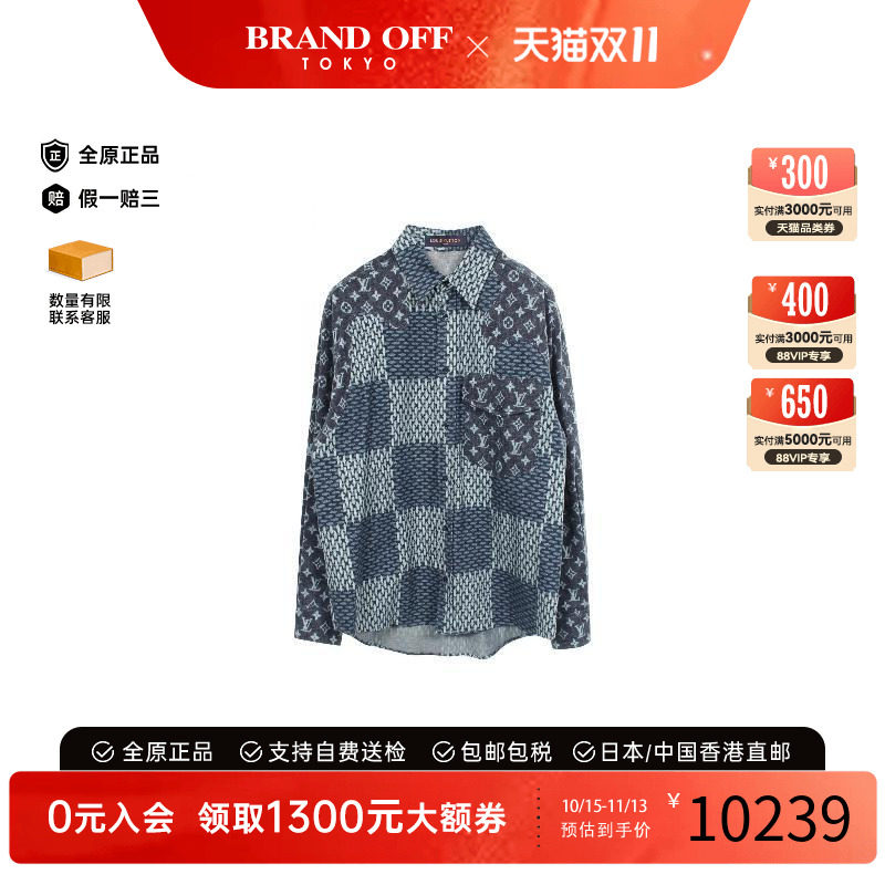 中古LV路易威登上衣メンズ棉