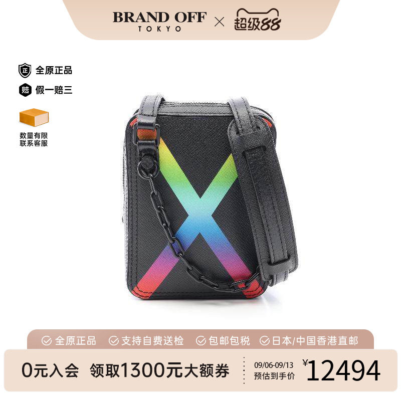 中古LV路易威登斜挎包メンズ牛皮