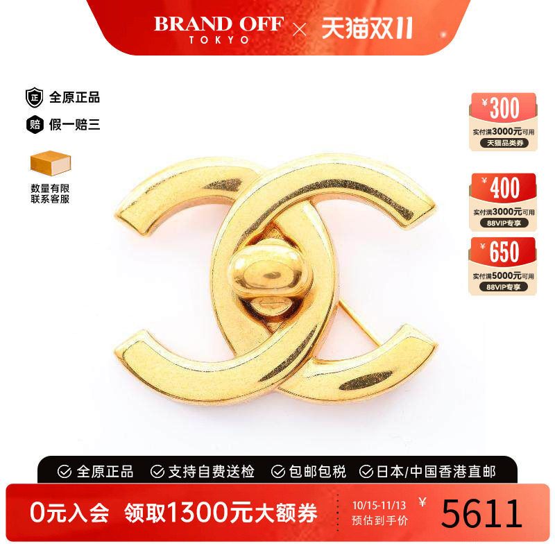 中古Chanel香奈儿胸针レディース