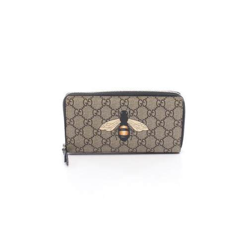 中古Gucci古驰长钱包メンズ帆布