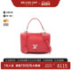 中古LV路易威登女包B级9新Handbag手包牛皮手提包红色正品 时尚