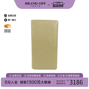 中古二奢LV路易威登B级9新BifoldLongWallet双折长钱包长钱包正品