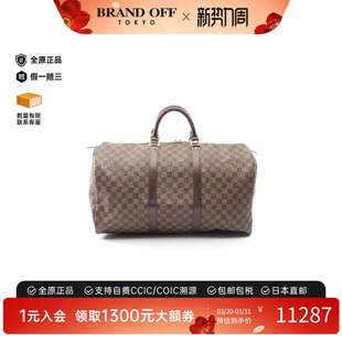 中古LV路易威登男包A级95新Keepall 旅行袋手提包