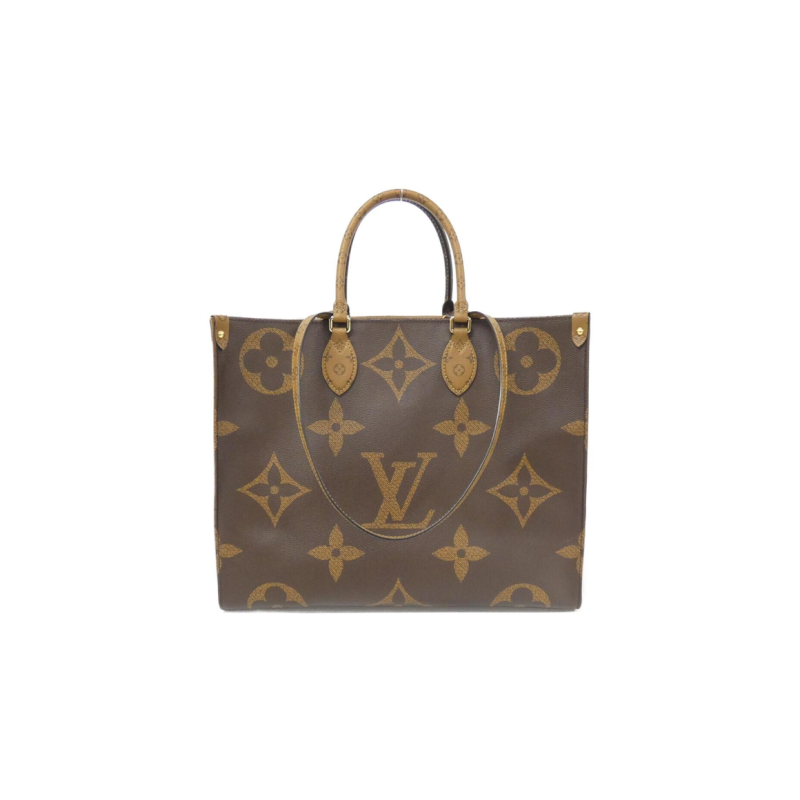 中古LV路易威登女包A级95新On-the-Go老花单肩手提包时尚BRANDOFF