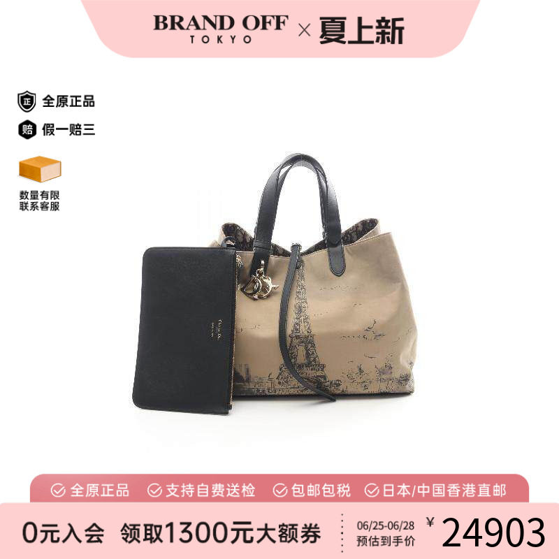 中古-日本进口Dior迪奥托特包