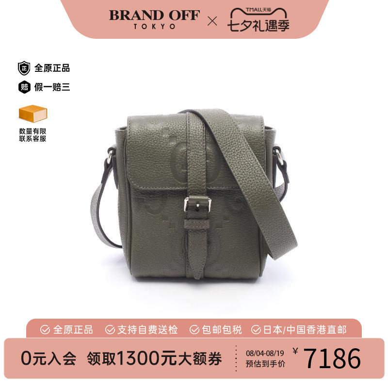 中古Gucci古驰斜挎包メンズ牛皮