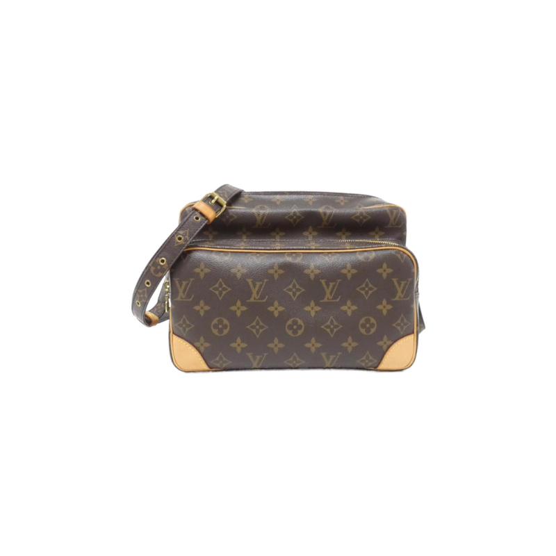 中古LV路易威登女包A级95新Nile相机包老花斜挎包正品BRANDOFF