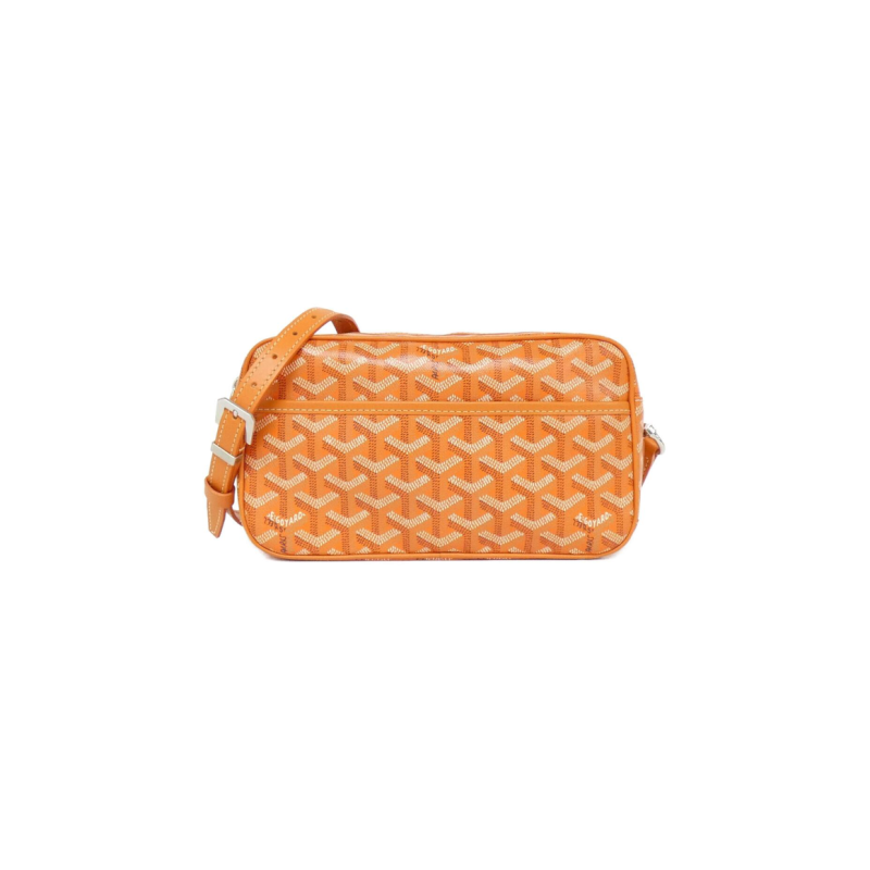 中古Goyard高雅德通用A级95新Cup Vert相机包老花斜挎包BRANDOFF