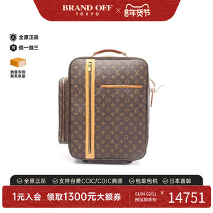 中古LV路易威登男包A级95新Carry Bag行李箱涂层/防水帆布其他