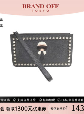 中古-日本进口Fendi芬迪手拿包