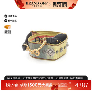 中古Dior迪奥女S级99新shoulder strap肩带帆布其他黑色BRANDOFF