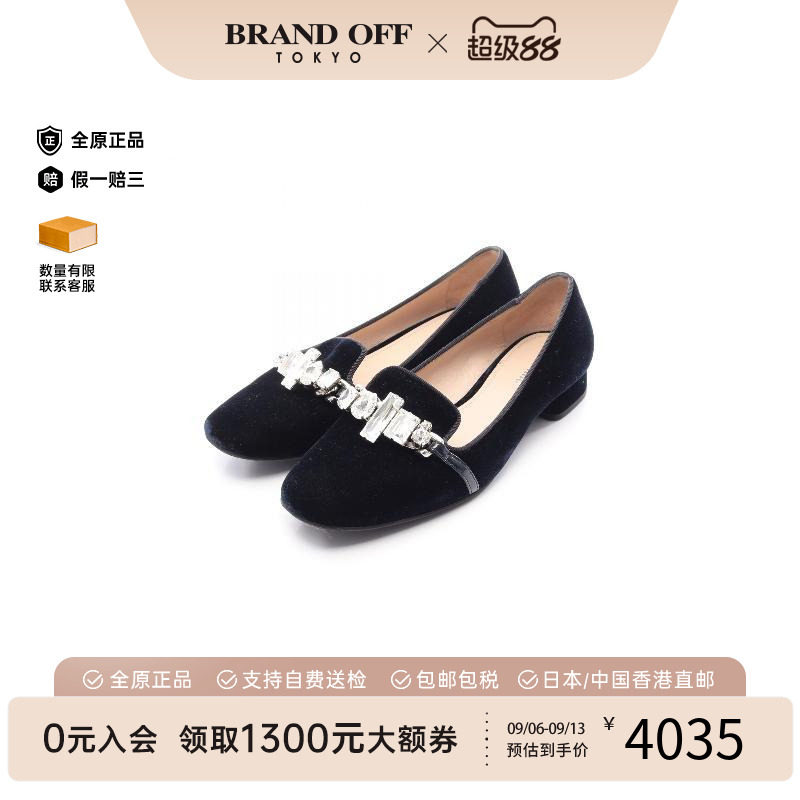中古MiuMiu缪缪鞋レディース