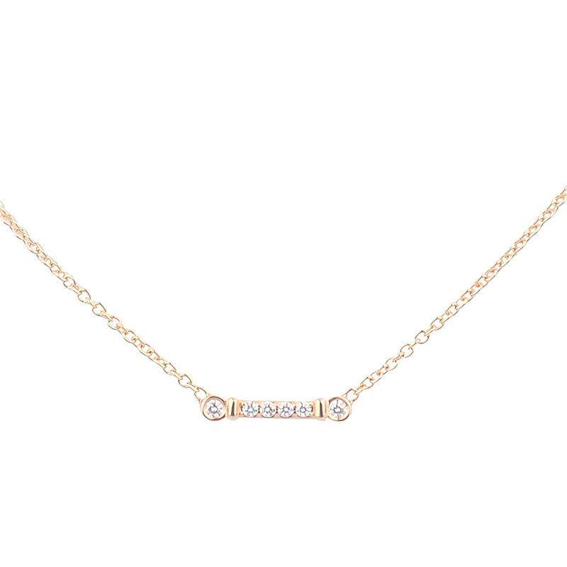 中古「95新」TIFFANY(蒂芙尼)鸢尾花枝形项链750玫瑰金41cm