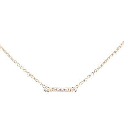 中古「95新」TIFFANY(蒂芙尼)鸢尾花枝形项链750玫瑰金41cm