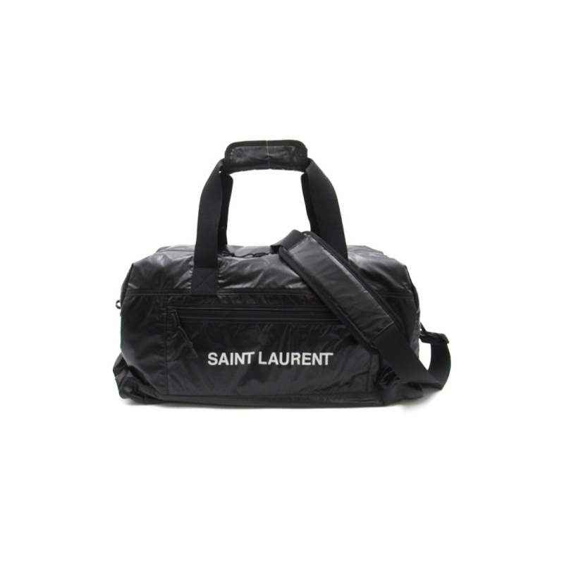 中古圣罗兰女包S级99新Noux Duffel手提斜挎包