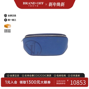 2018SS腰包水波纹胸包正品 中古LV路易威登通用A级95新Bum Bag