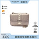 中古Valentino华伦天奴女包B级9新studs铆钉牛皮单肩包金色时尚