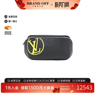 中古LV路易威登通用A级95新Circle Bag胸包水波纹斜挎包复古 Bum