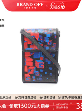 中古Gucci古驰女包A级95新Square G Space平方G空间斜挎包正品