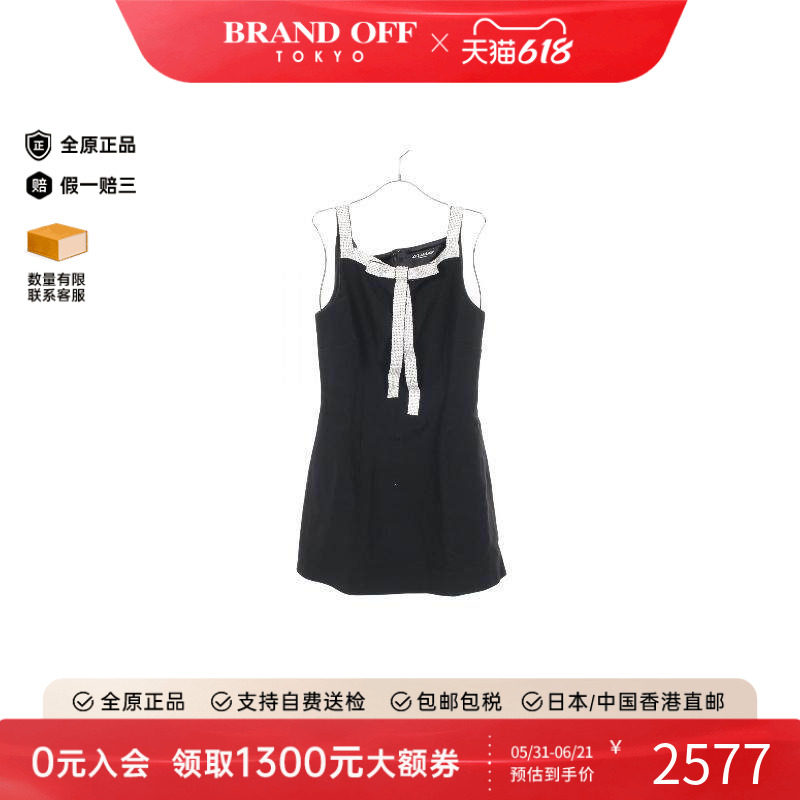 中古Dolce & Gabbana杜嘉班纳女A级95新one piece连衣裙帆布上衣