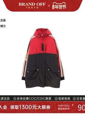 中古Gucci古驰男A级95新Jacket夹克外套尼龙外套红色