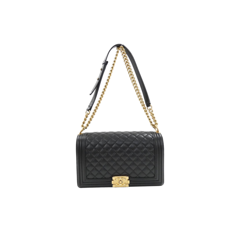 SH「9.0新」CHANEL(香奈儿)VANITY CASE红色荔枝皮小号斜挎包A933