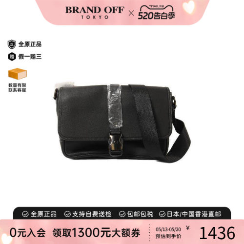 中古Coach蔻驰斜挎包メンズ牛皮