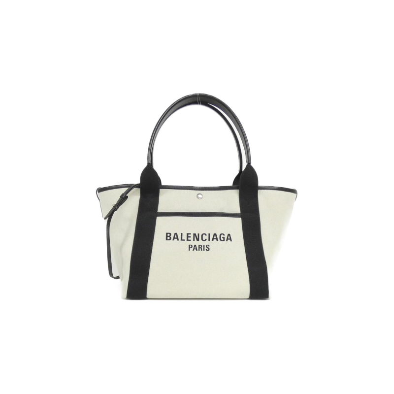 中古Balenciaga巴黎世家女包95新Biarritz Medium Tote手提斜挎包