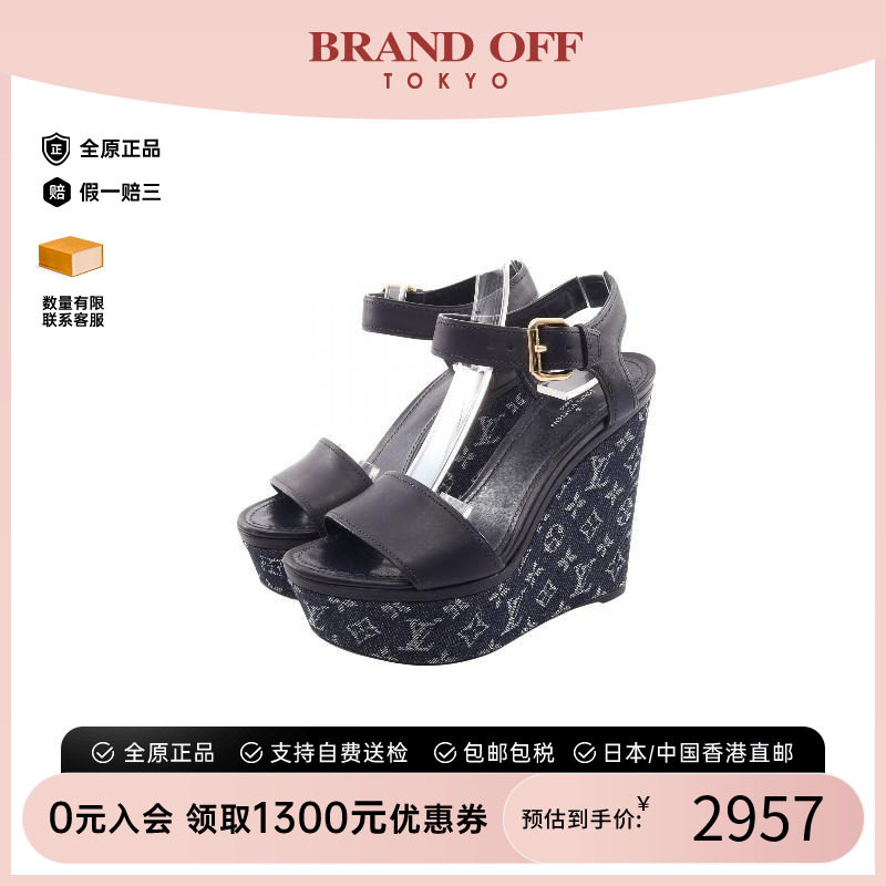 中古LV路易威登鞋レディース牛皮