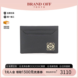 case卡包牛皮卡包黑色 中古Loewe罗意威女S级99新card