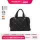 中古Chanel香奈儿女包B级9新Handbag手包尼龙手提包黑色BRANDOFF
