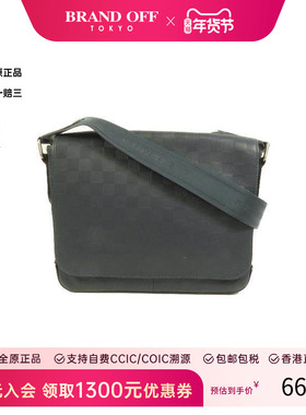 中古LV路易威登女包B级9新Shoulder bag肩包牛皮斜挎包绿色