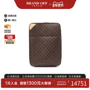 中古LV路易威登男包A级95新Carry Bag行李箱涂层/防水帆布其他