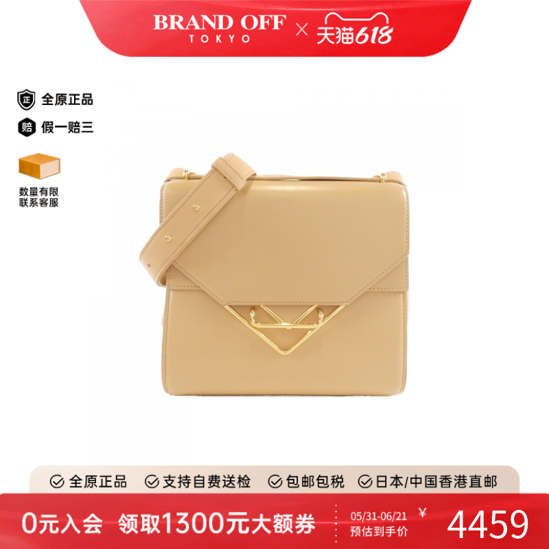 中古Bottega Veneta葆蝶家女包9新652391 V0I42 Bag小牛皮斜挎包