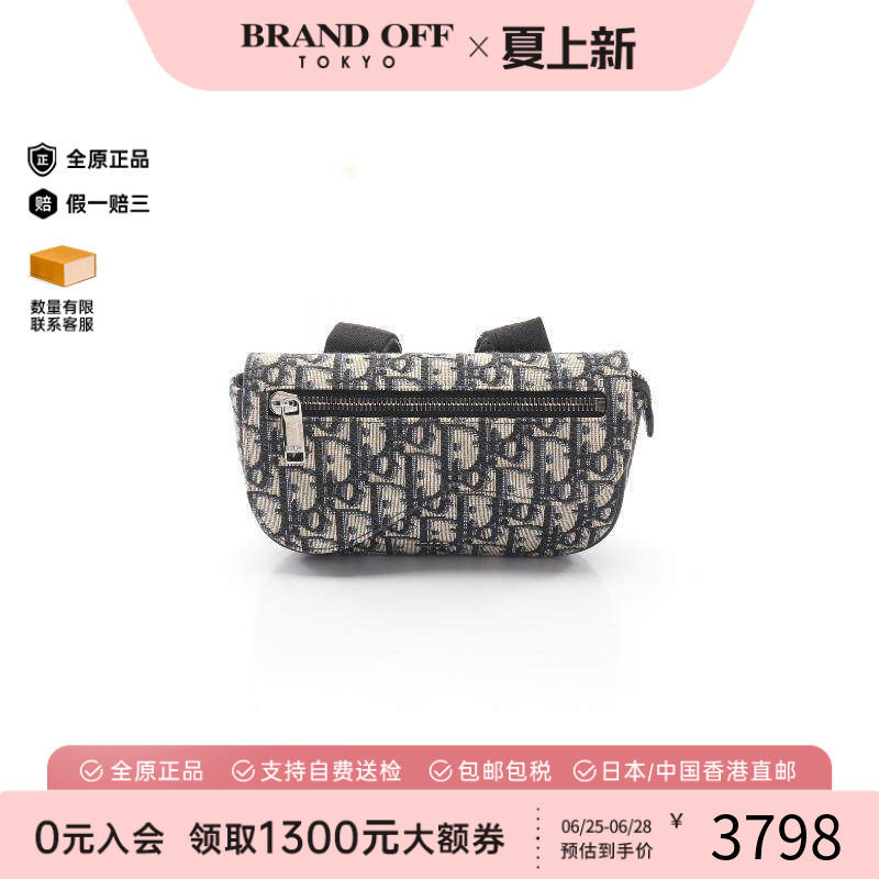 中古-日本进口Dior迪奥手拿包