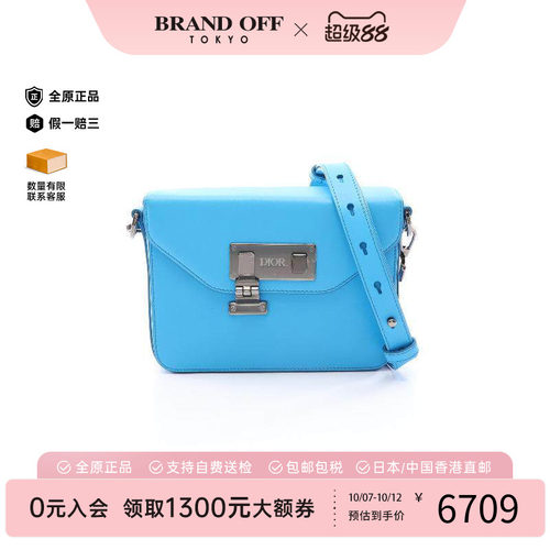 中古Dior迪奥斜挎包メンズ牛皮