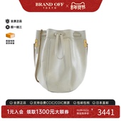 时尚 中古YSL圣罗兰女包B级9新354250 Bag水桶包皮革斜挎包正品