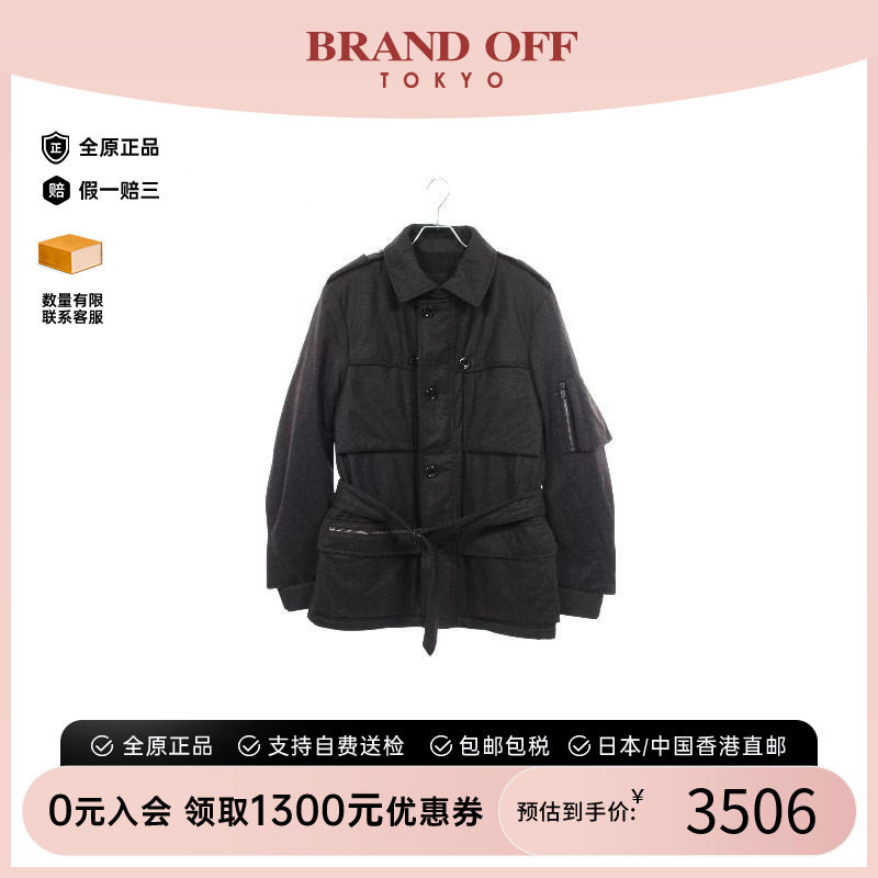 中古YSL圣罗兰外套メンズ羊毛