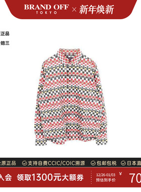 中古LV路易威登男S级99新tops上衣帆布上衣红色高级感BRANDOFF