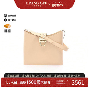 中古Ferragamo菲拉格慕女包A级95新Shoulder bag肩包牛皮单肩包