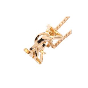中古YSL圣罗兰女S级99新necklace项链镀金金属项链金色