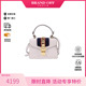 中古Gucci古驰女包BC级Shoulder bag肩包牛皮斜挎包白色HK正品