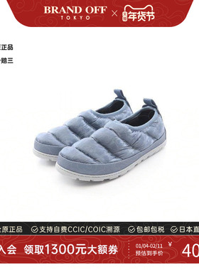 中古Dior迪奥男S级99新slip-ons无带(或无扣)便鞋牛皮鞋蓝色