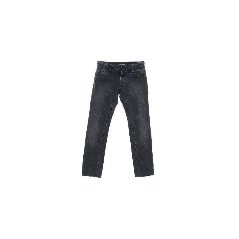 中古Dolce & Gabbana杜嘉班纳男A级95新jeans牛仔裤棉裤子灰色