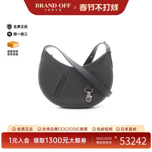 中古Hermes爱马仕女包S级99新shoulder bag斜挎包牛皮单肩包黑色
